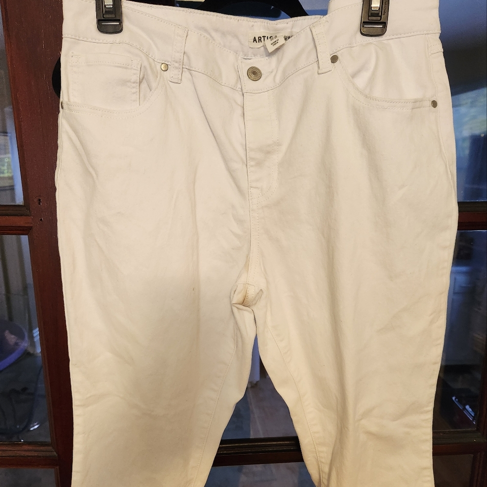 Skinny White Jean